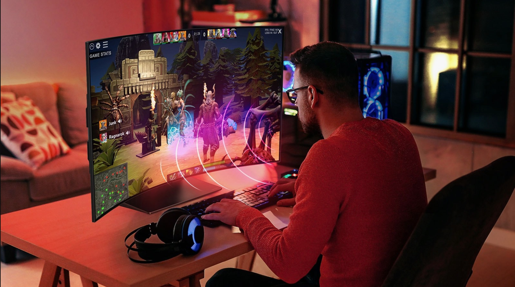 The Superior Attributes of LG's OLED Bendable Gaming Monitor